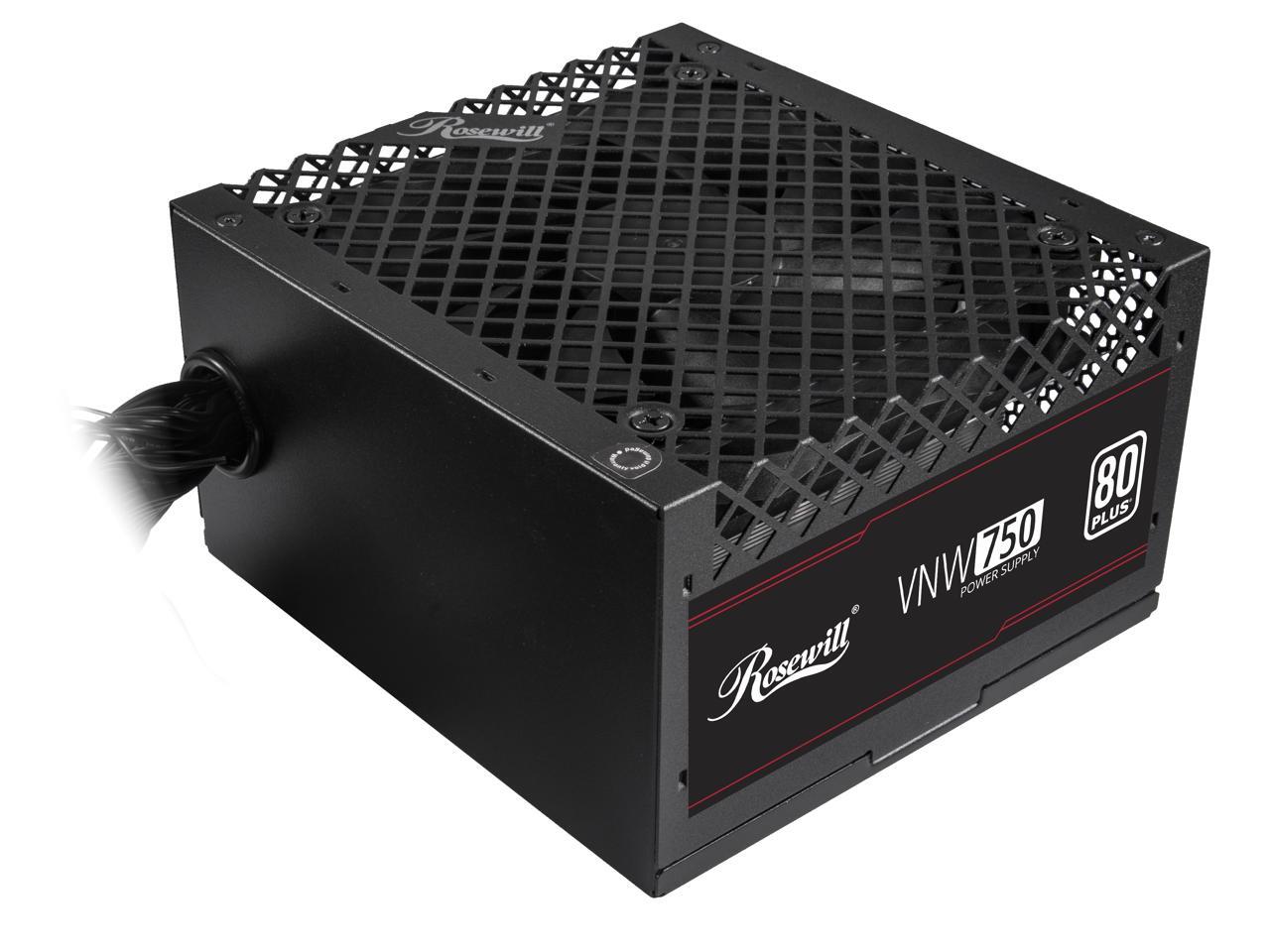 Power Supply 750W - Rosewill VNW 750W 80+ Weiß zertifiziert,