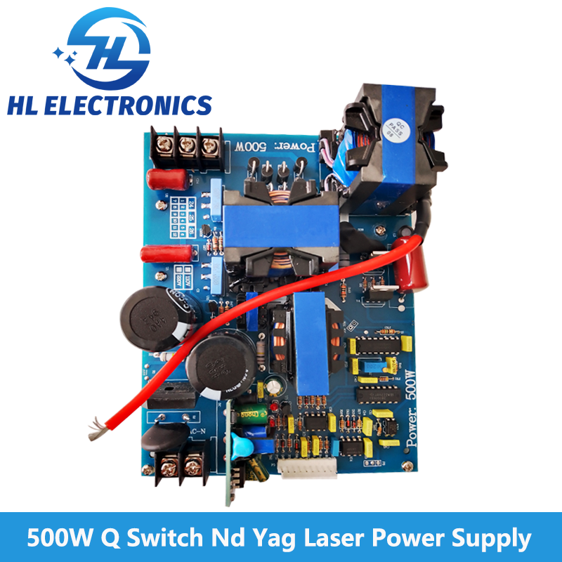 Power Supply 500W - 500W Q-Switch Nd:YAG Laser-Stromversorgungsplatine für Tattoo-Entfernungs-Lasermaschinen