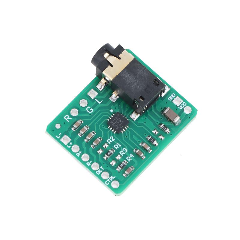 Modular Power Supply - TPA6132 Kopfhörerverstärkerplatine, Differentiell-zu-Einzel-Ausgang, geringer Stromverbrauch, 2,3-5,5V,