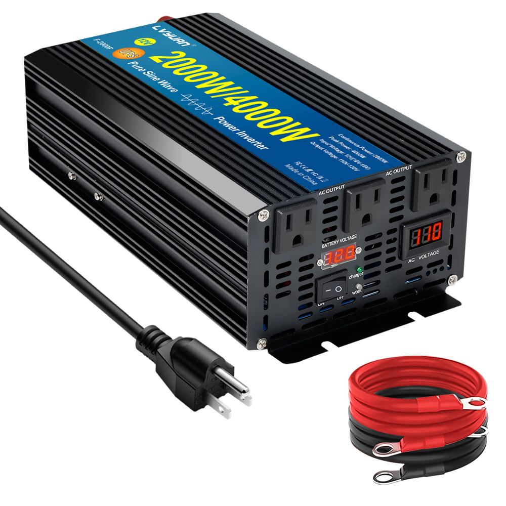 Power Supply 12V - LVYUAN 1500W Wechselrichter mit USV-Funktion und