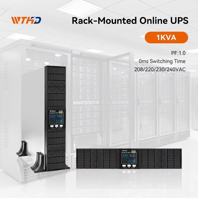 Pc Power Supply - Hochfrequenz Online Rack-Mount UPS 1KVA Unterbrechungsfreie