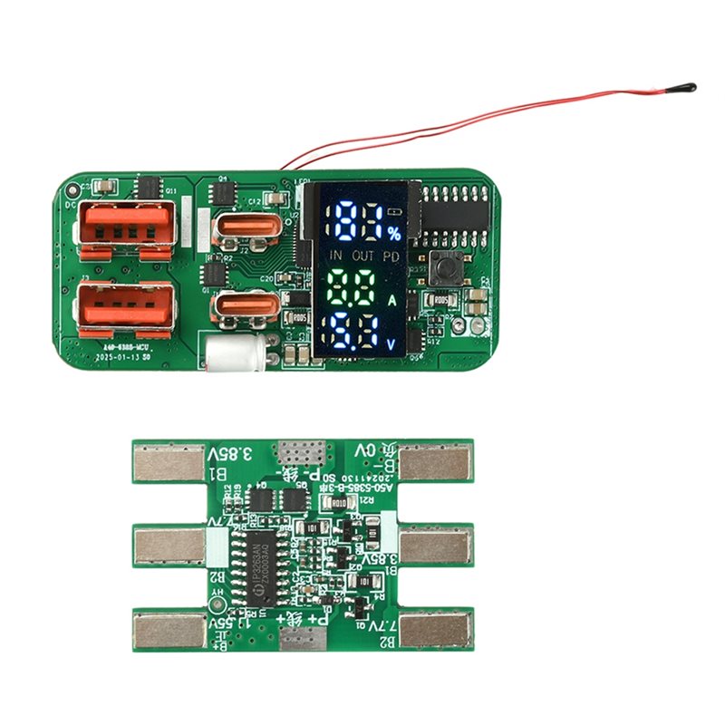 Modular Power Supply - ABKN-DIY Lademodul PD45W 3S Bidirektionales Schnelllade-Powerbank-Mainboard