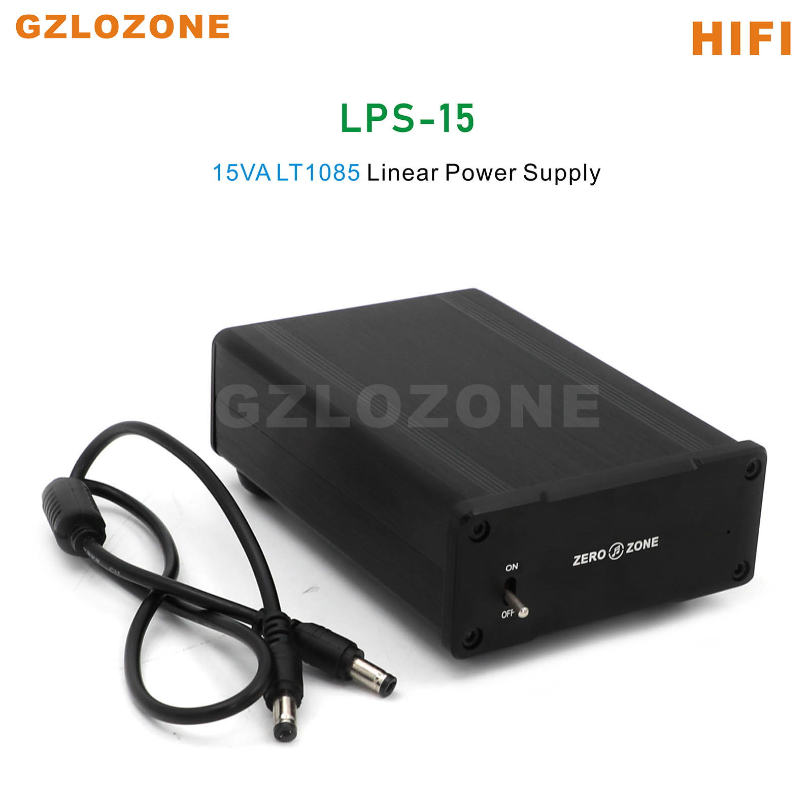 Power Supply 12V - LPS-15W HIFI LT1085 LPS 15VA Lineares