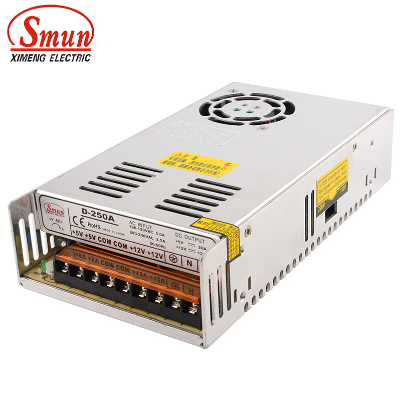 SMUN D-250A 250W 5V 12V Dual O – Smps Power Supply Bewertung und Preis