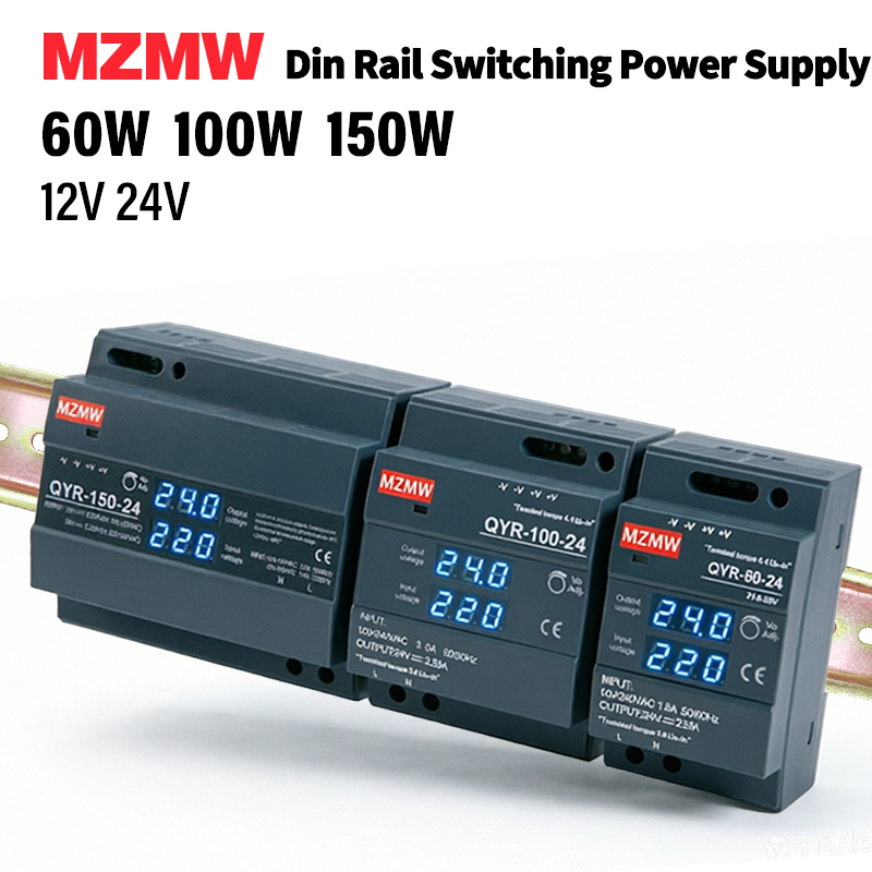 MZMW 60W 100W 150W DIN-Schiene – Smps Power Supply Bewertung und Preis