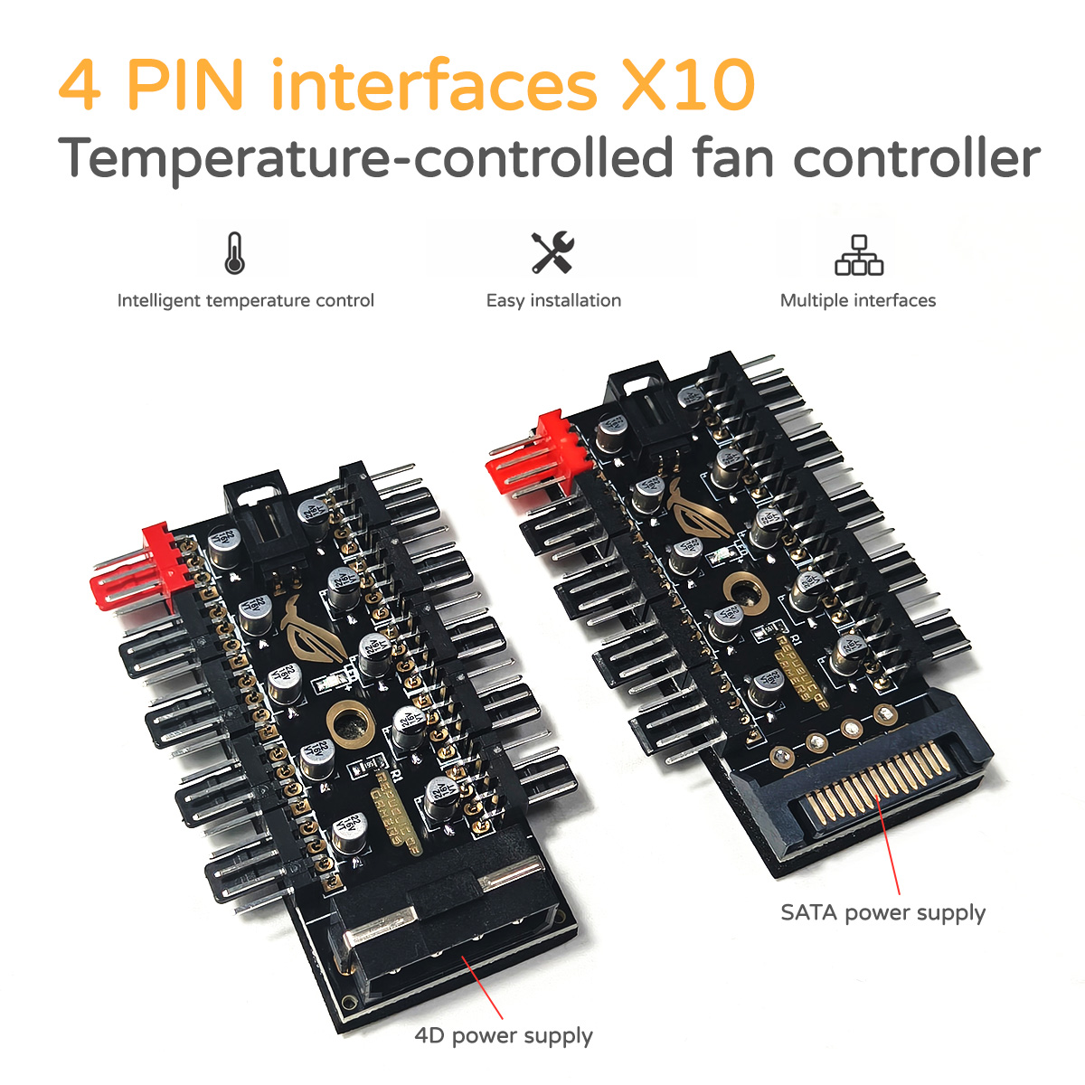 12V 4-Pin PWM Lüftersteuerungs – Pc Power Supply Bewertung und Preis