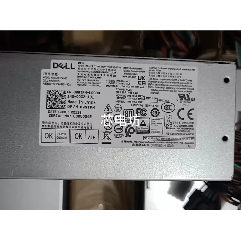 Für Dell 600W 500W Netzteil, k – Pc Power Supply Bewertung und Preis