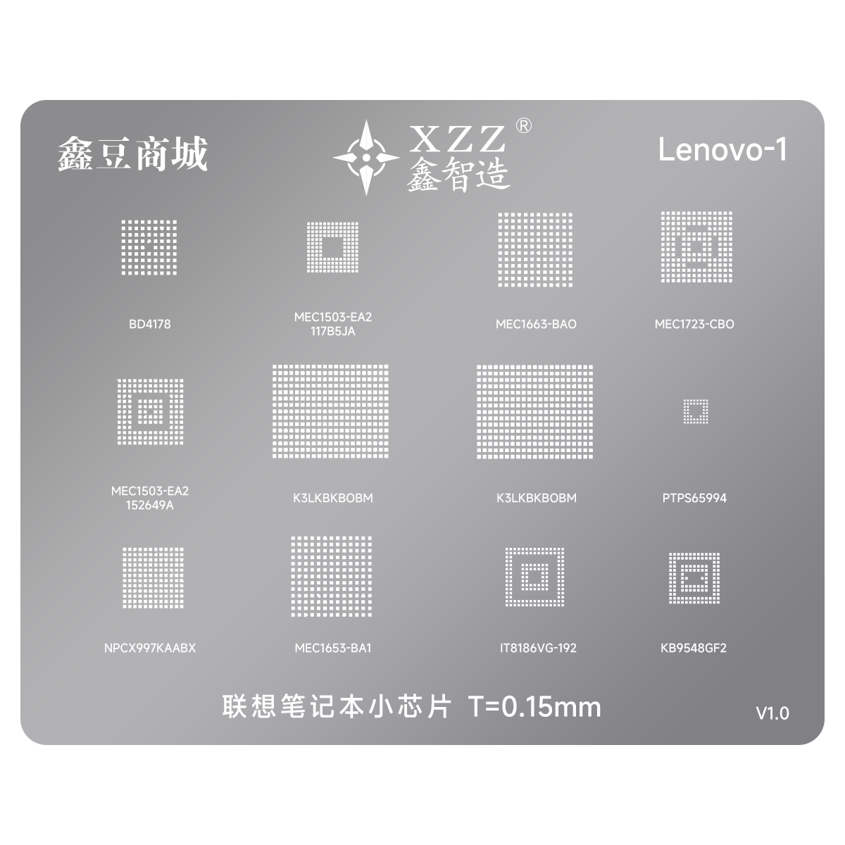 XZZ Lotpaste Schablone für Len – Power Supply Tester Bewertung und Preis