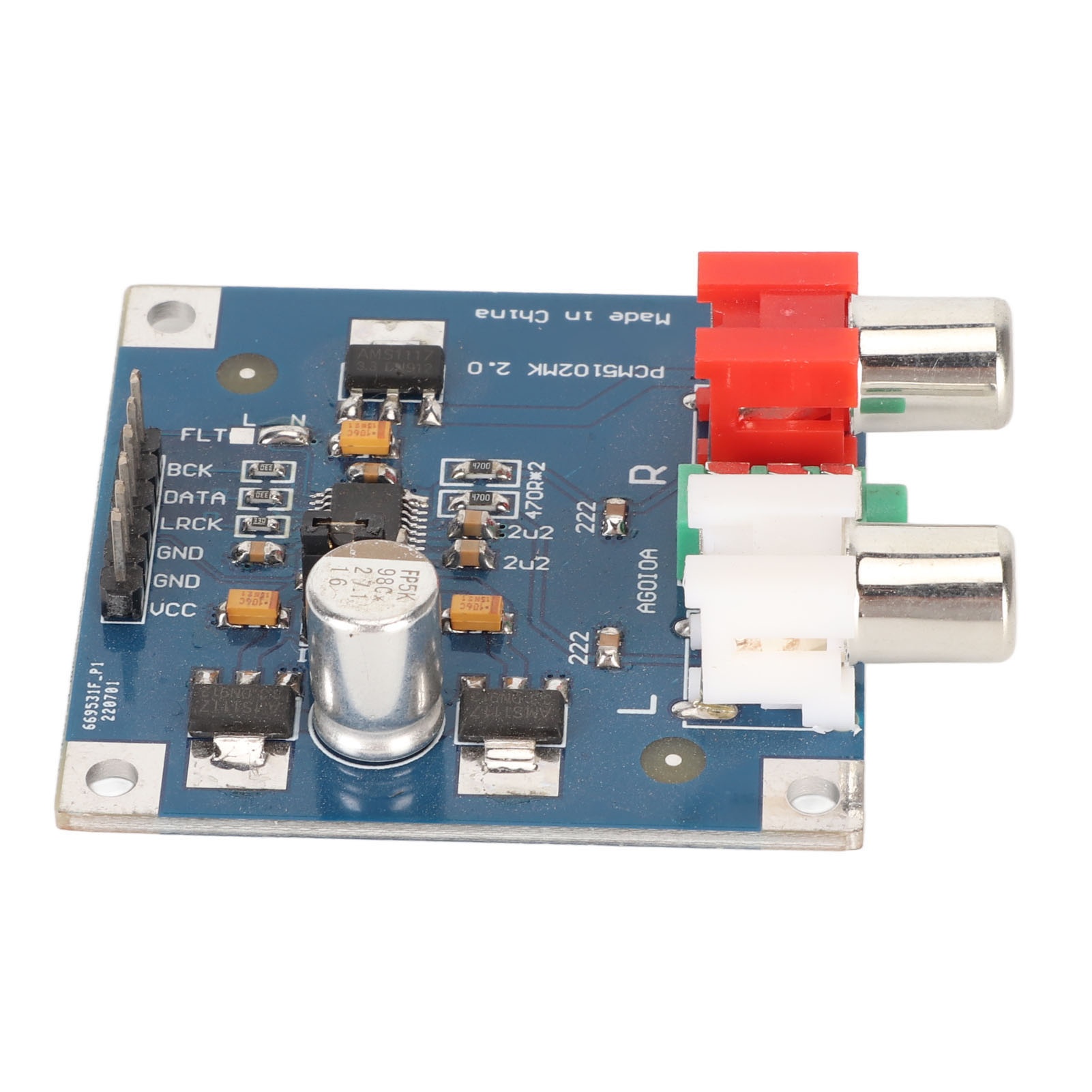 DAC-Decoder-Board mit I2S-Eing – Modular Power Supply Bewertung und Preis