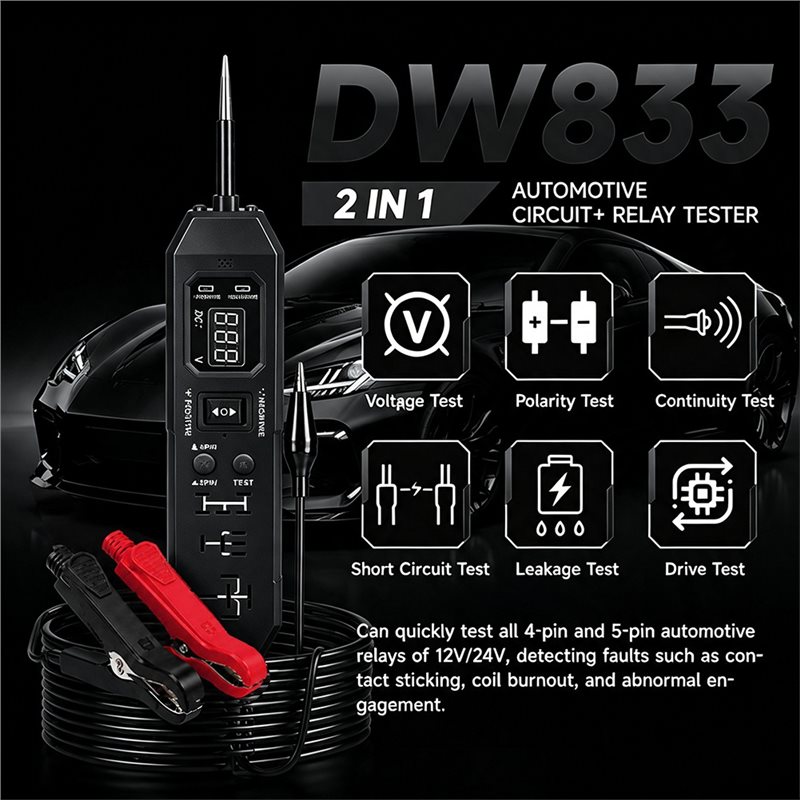 NEU-Automobil-Relais-Tester, D – Power Supply Tester Bewertung und Preis