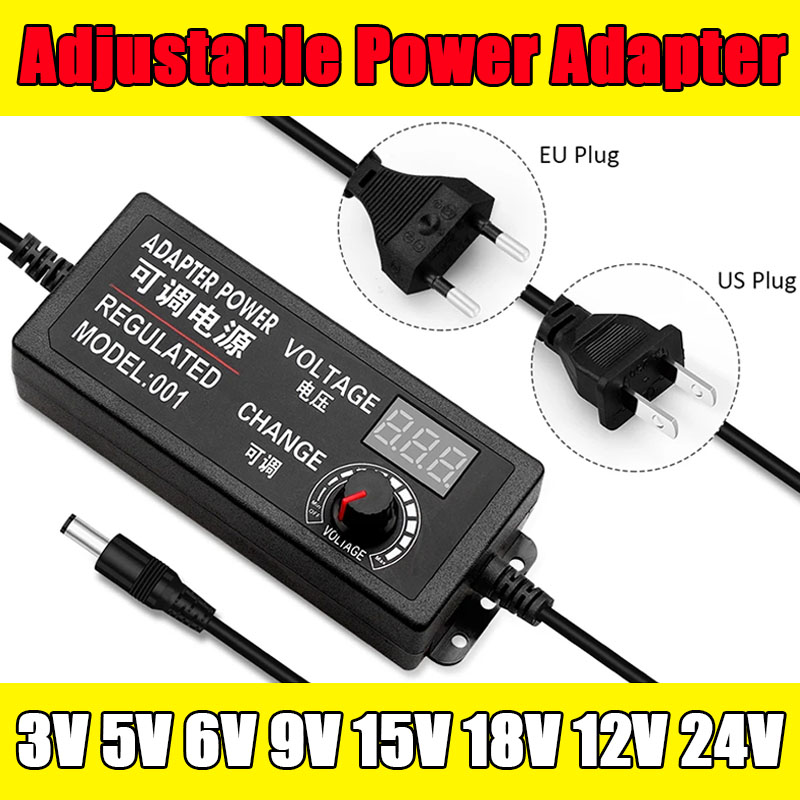 AC DC 3V 5V 9V 12V 24V Einstel – Smps Power Supply Bewertung und Preis