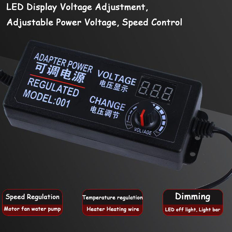 AC DC 3V 5V 9V 12V 24V Einstel – Smps Power Supply Bewertung und Preis