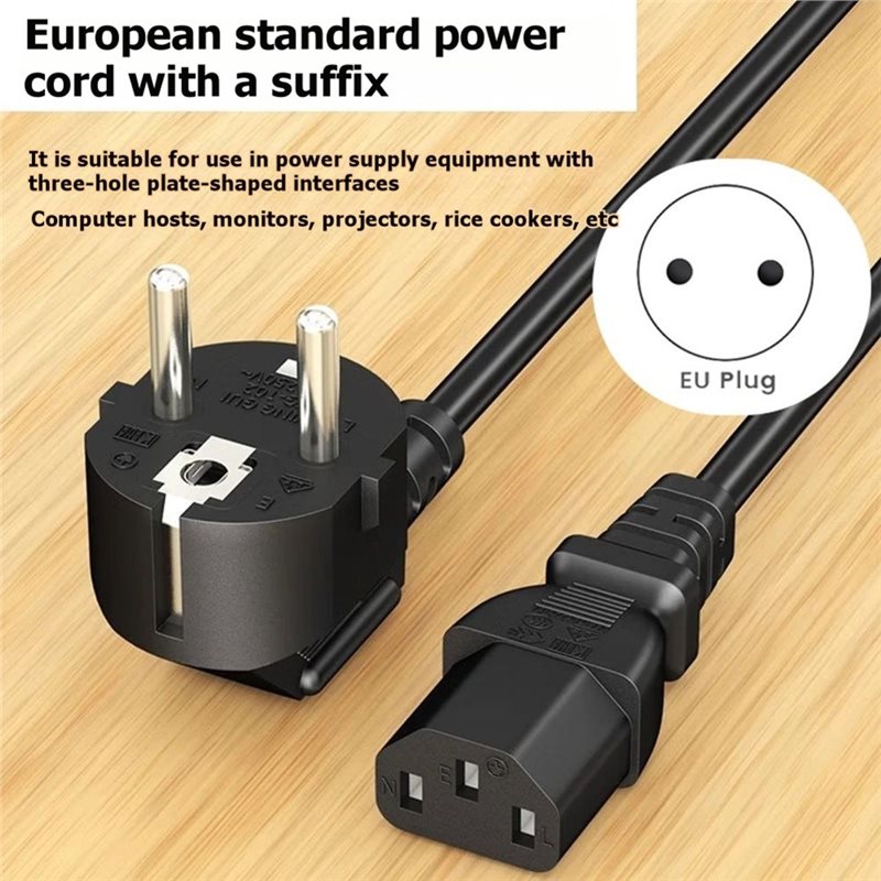 EU-Stecker C13 Stromversorgung – Psu Computer Bewertung und Preis