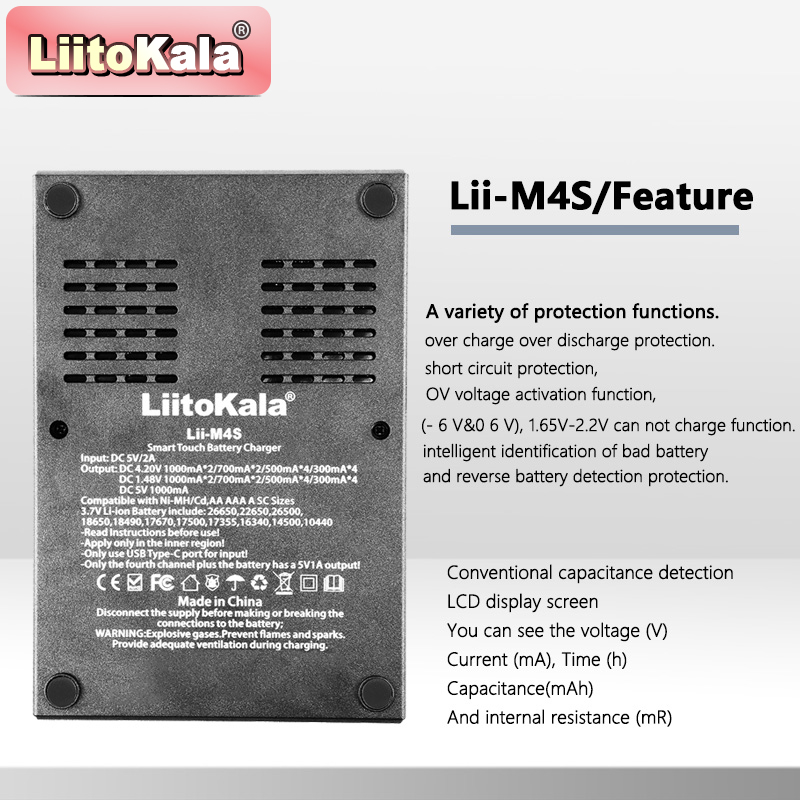 LiitoKala Lii-M4S Touch-Ladege – Power Supply Tester Bewertung und Preis
